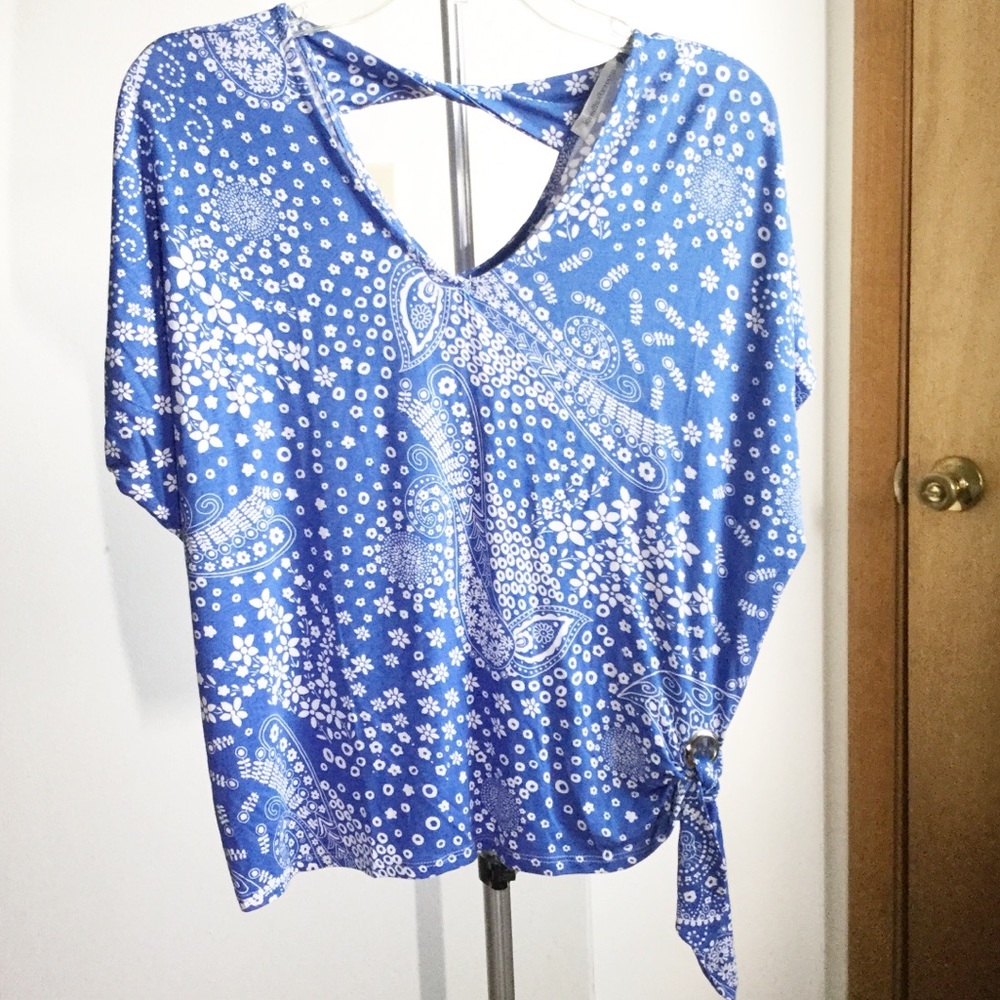 JohnPaulRichard Side Tie Top Size M